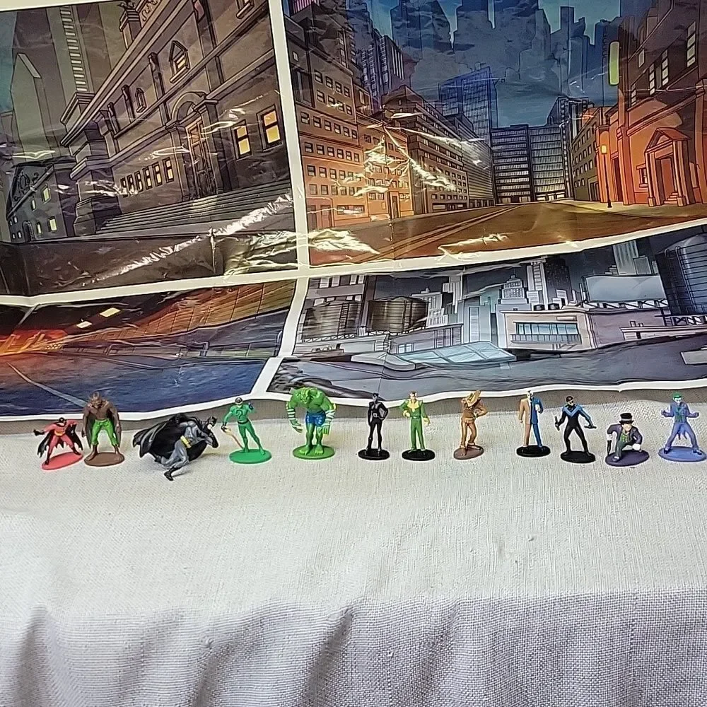 DC Comics Batman My Busy Books Story‎ Book Play Set, Fishing Pole, 11